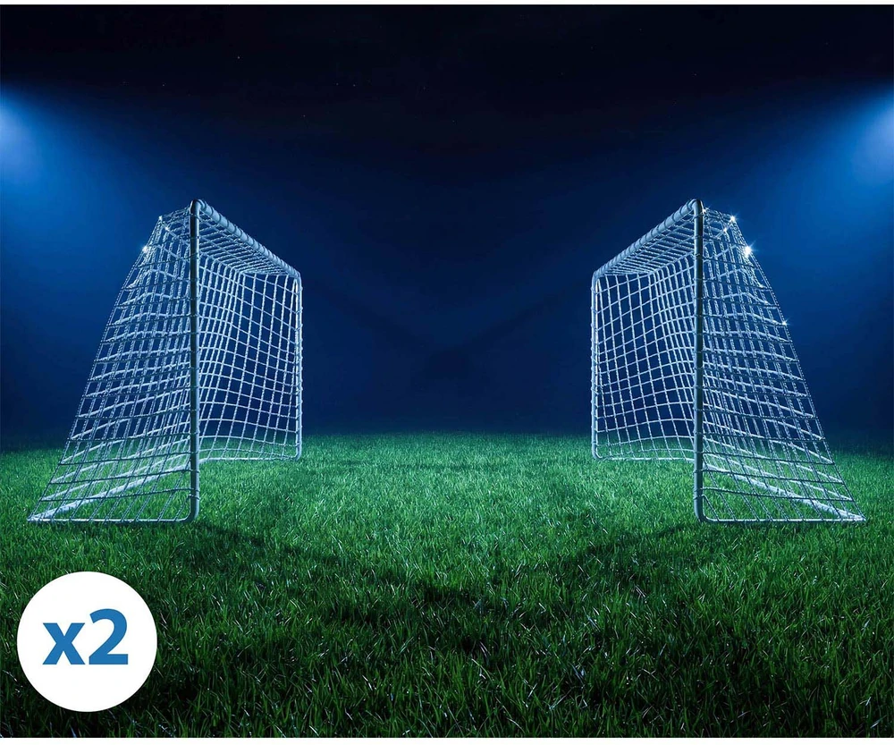 Neo-Sport Nešiojama futbolo vartų treniruočių sistema, 2 vnt., 183 x 122 x 61 cm, NS-485