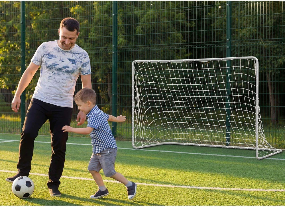 Neo-Sport Nešiojama futbolo vartų treniruočių sistema, 2 vnt., 183 x 122 x 61 cm, NS-485