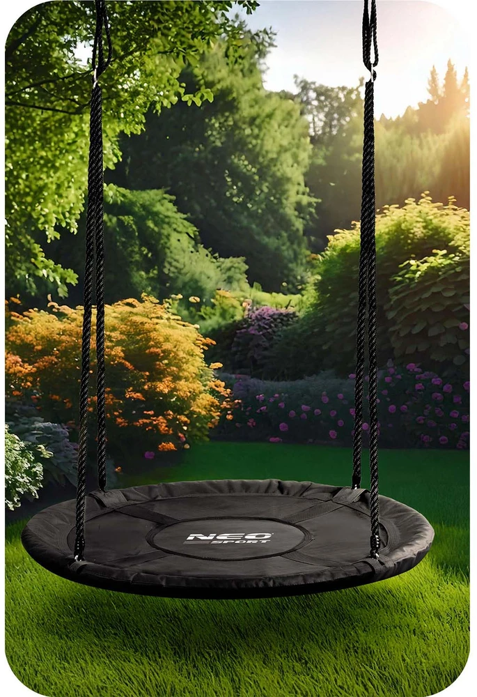Neo-Sport SPORT Vaikiškos swingo sūpynės, Gandro lizdas, 110 cm