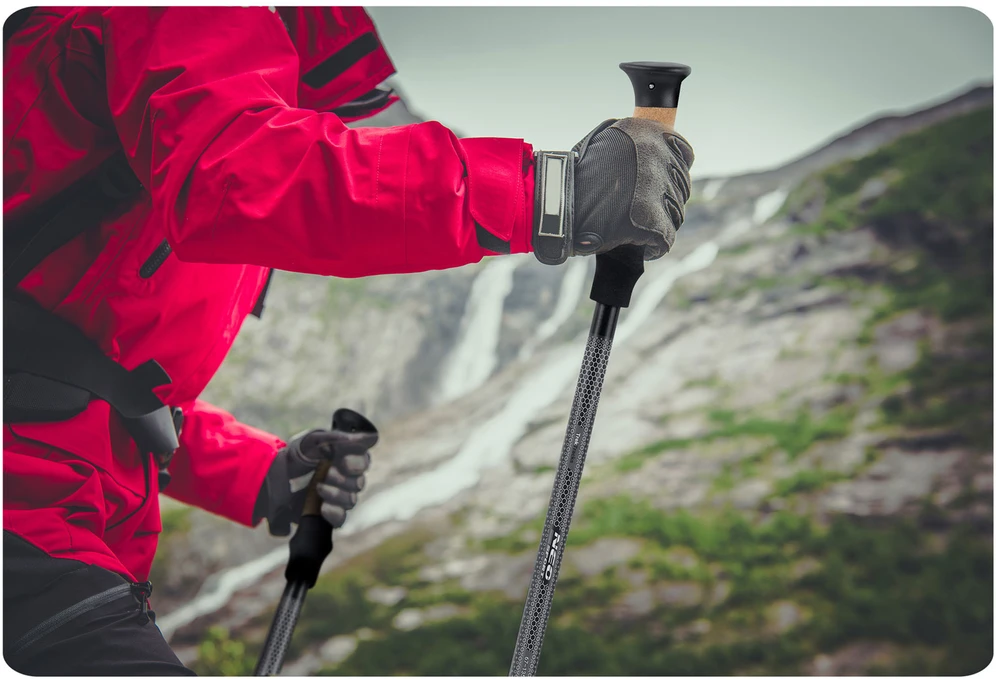 Neo-Sport NS-380 trekkingo lazdos