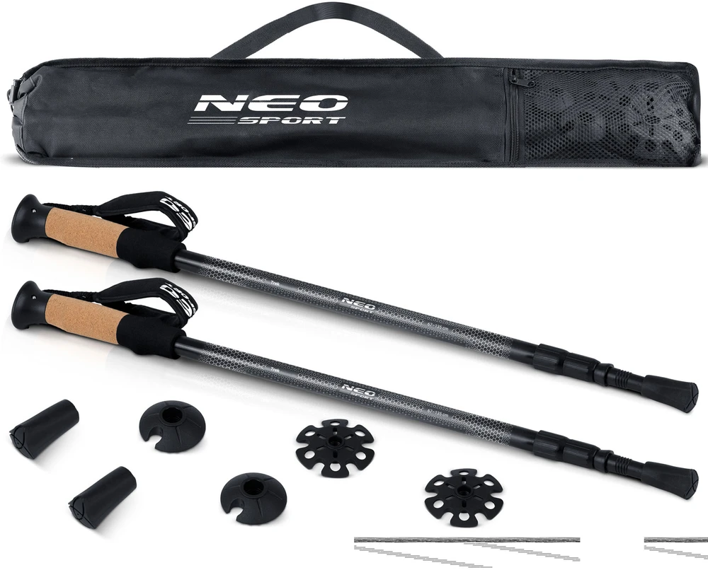 Neo-Sport NS-380 trekkingo lazdos