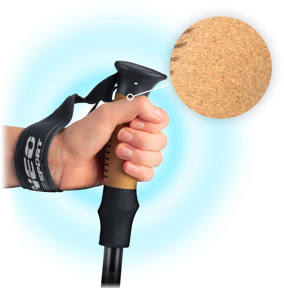 Neo-Sport NS-380 trekkingo lazdos