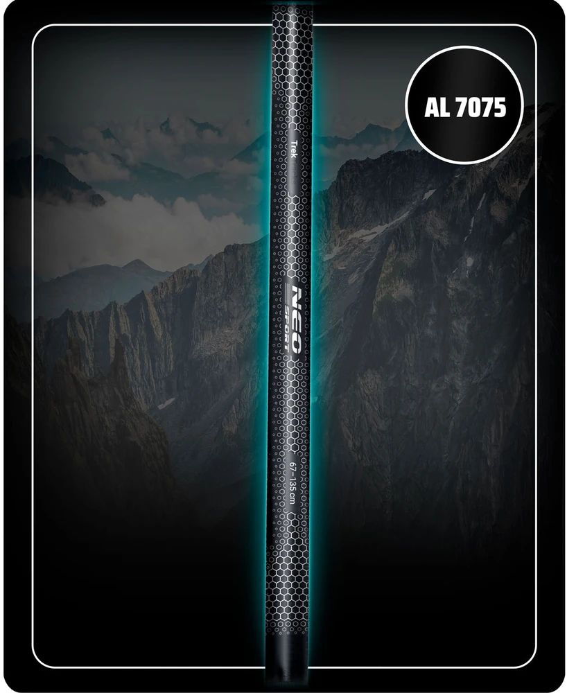 Neo-Sport NS-380 trekkingo lazdos