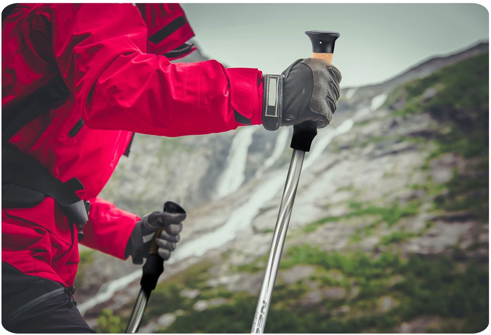 Neo-Sport NS-380 trekkingo lazdos