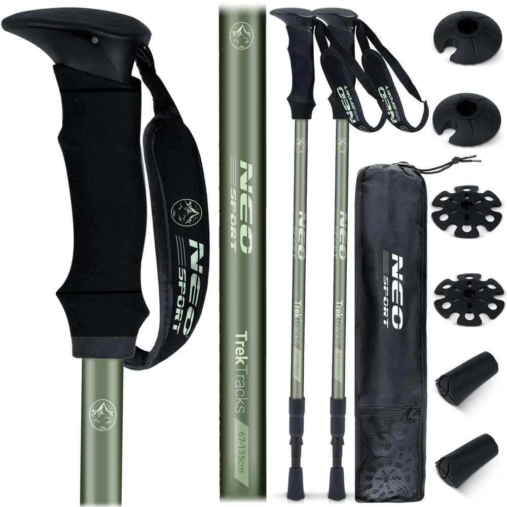 Neo-Sport NS-381 trekkingo lazdos