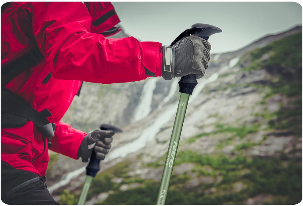 Neo-Sport NS-381 trekkingo lazdos