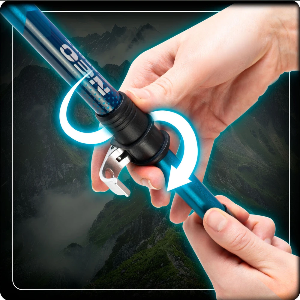Neo-Sport NS-382 trekkingo lazdos