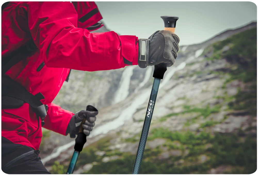 Neo-Sport NS-382 trekkingo lazdos