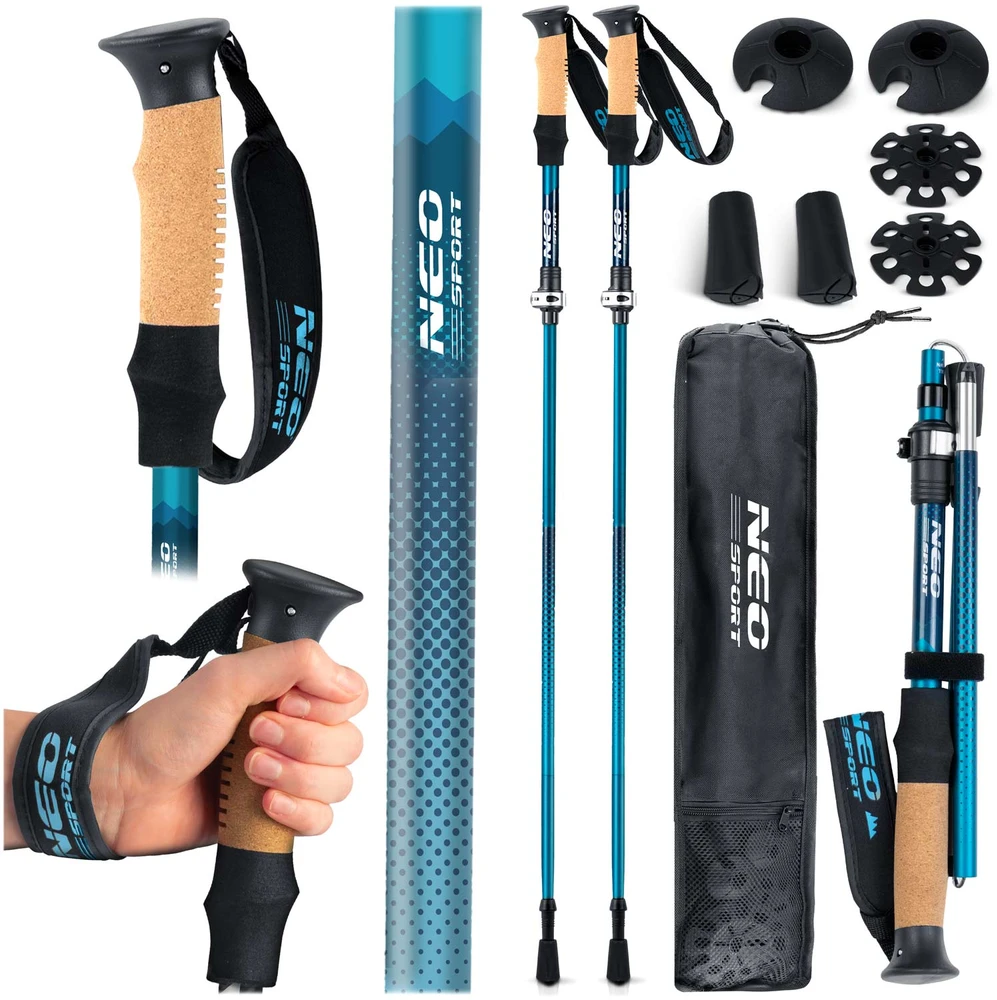 Neo-Sport NS-382 trekkingo lazdos