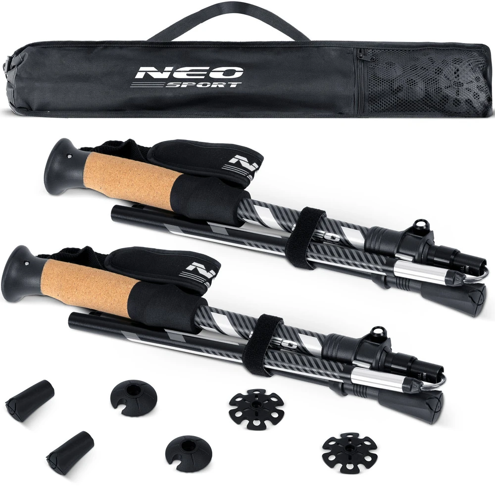 Neo-Sport NS-382 trekkingo lazdos