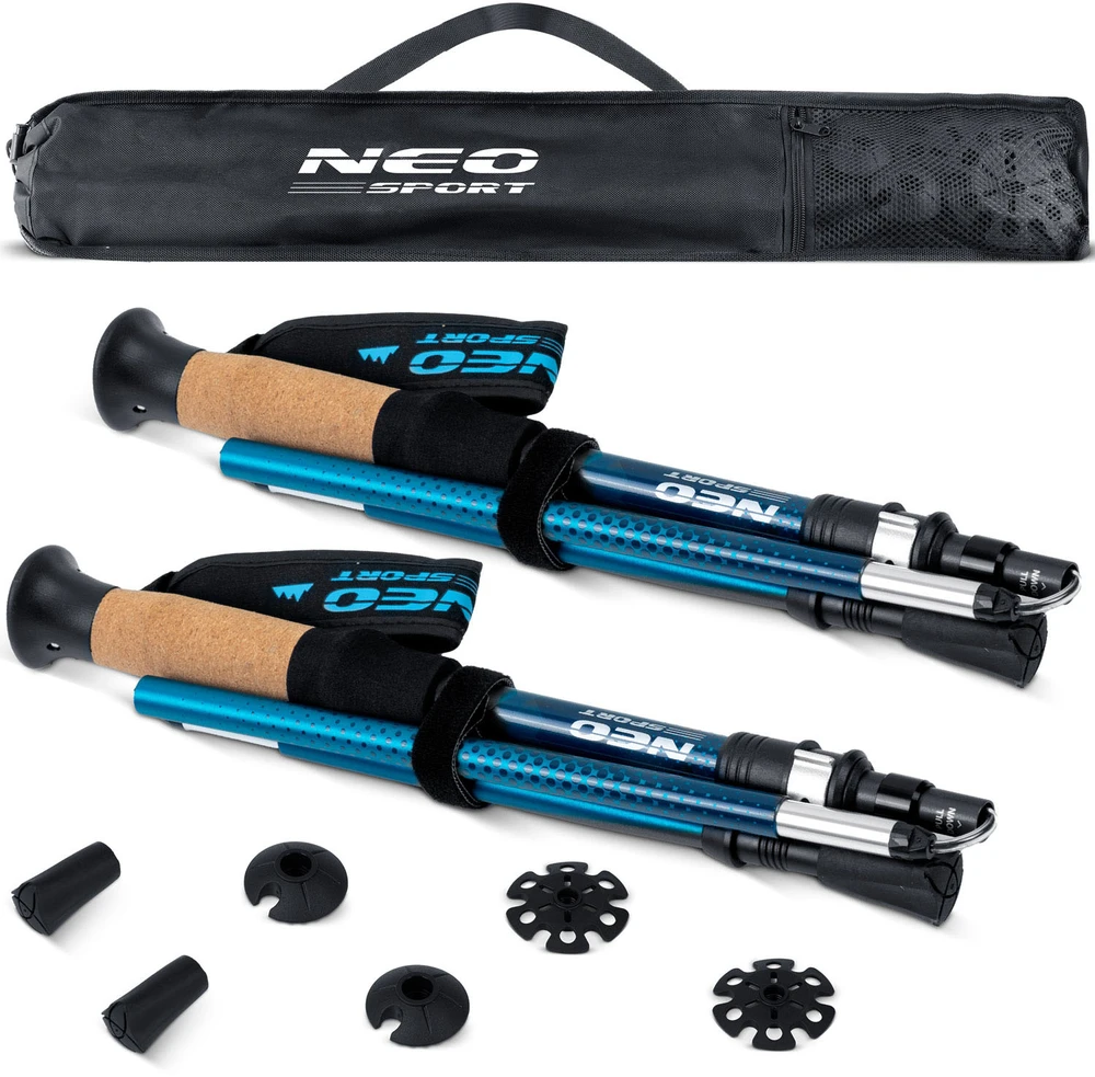 Neo-Sport NS-382 trekkingo lazdos