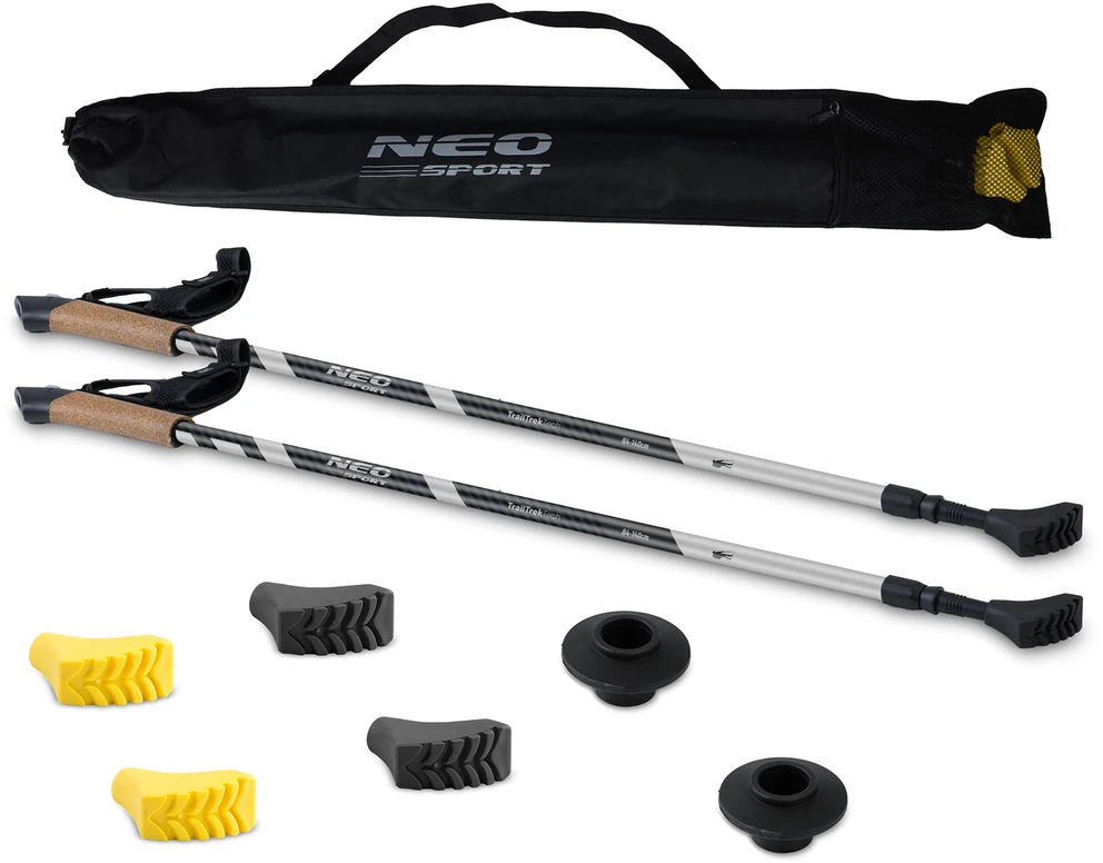 Neo-Sport NS-383 trekkingo lazdos