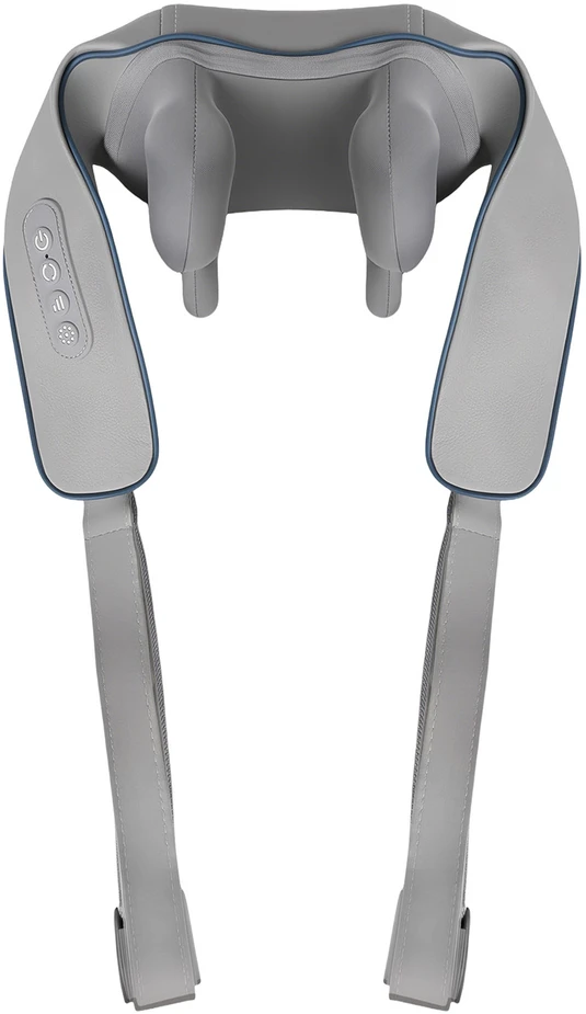 Neo-Sport NS-505 bevielis shiatsu masažuoklis nugarai, kaklui ir sprandui, 3 režimai, šildymas
