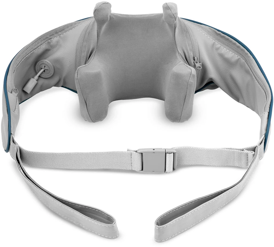 Neo-Sport NS-505 bevielis shiatsu masažuoklis nugarai, kaklui ir sprandui, 3 režimai, šildymas