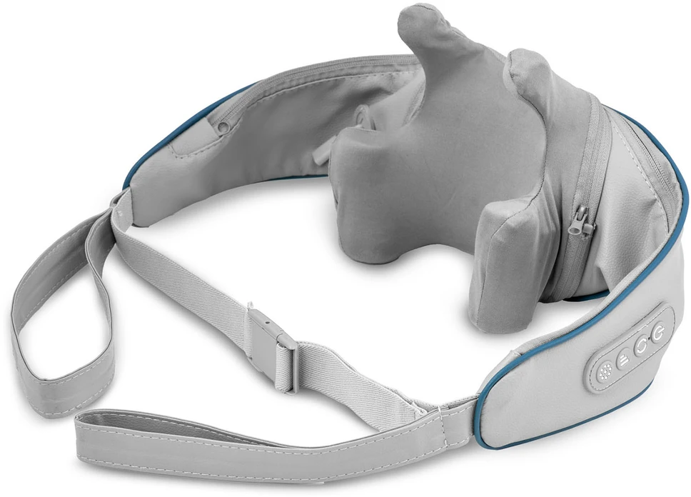 Neo-Sport NS-505 bevielis shiatsu masažuoklis nugarai, kaklui ir sprandui, 3 režimai, šildymas
