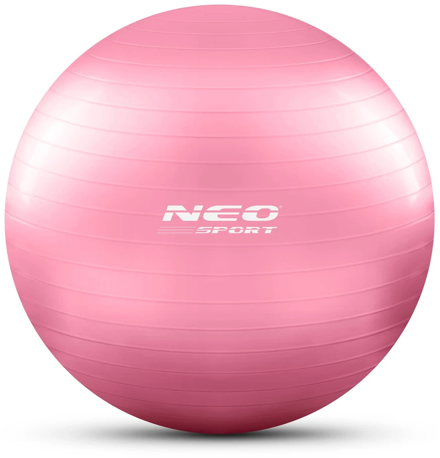 Neo-Sport Mankštos kamuolys 55 cm NS-950 rožinis