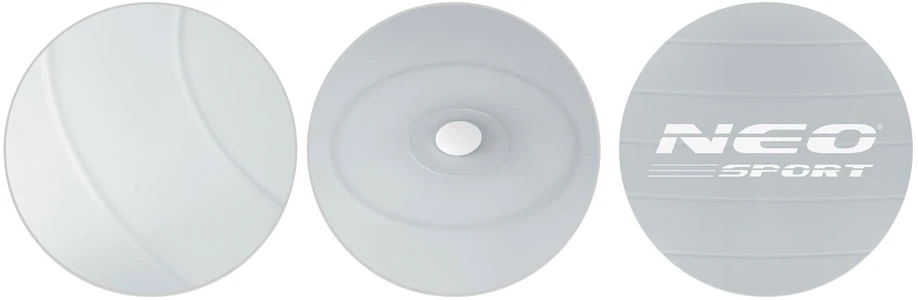 Neo-Sport Mankštos kamuolys 65 cm NS-951 sidabrinis