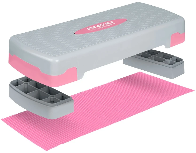 Neo-Sport 2 pratimo pakopos lygiai NS-401 rožinė