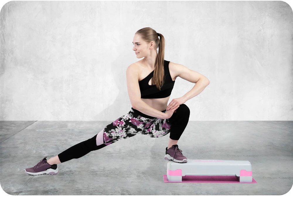 Neo-Sport 2 pratimo pakopos lygiai NS-401 rožinė
