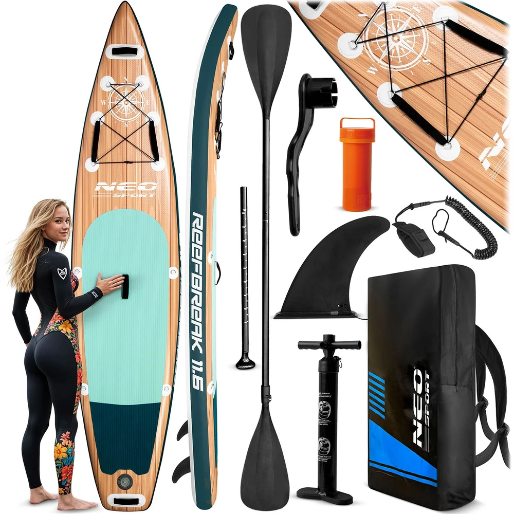 „Neo-Sport“ irklentės lenta „Reefbreak“ 350 x 81 x 15 cm 170314