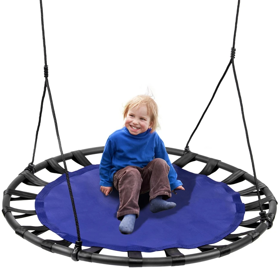 Neo-Sport Sūpynės gandro lizdui SWINGO XXL 120 cm mėlynos