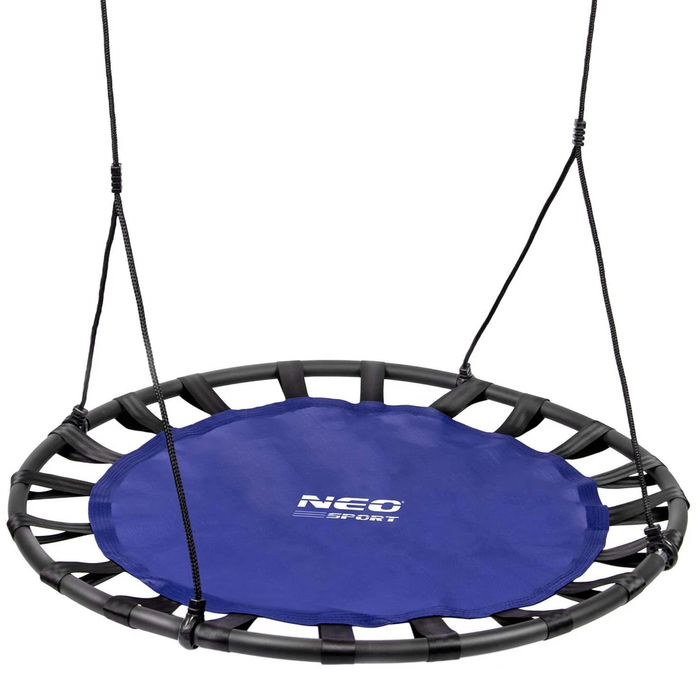 Neo-Sport Sūpynės gandro lizdui SWINGO XXL 120 cm mėlynos