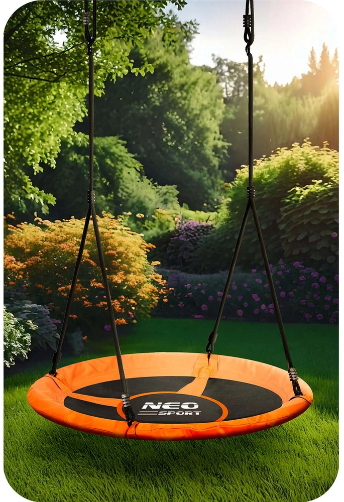 Neo-Sport SPORT Vaikiškos swingo sūpynės, Gandro lizdas, 100 cm
