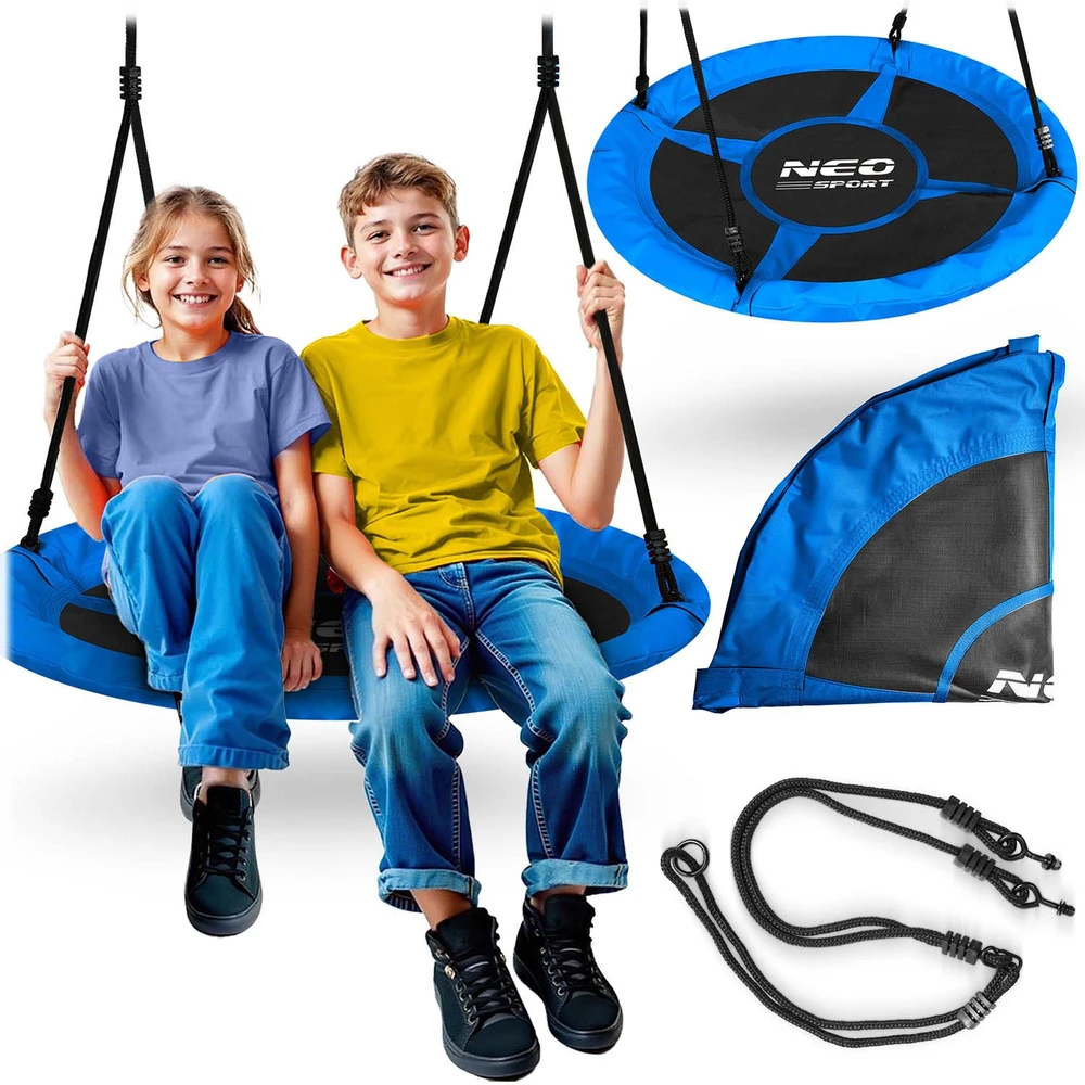 Neo-Sport SPORT Vaikiškos swingo sūpynės, Gandro lizdas, 100 cm