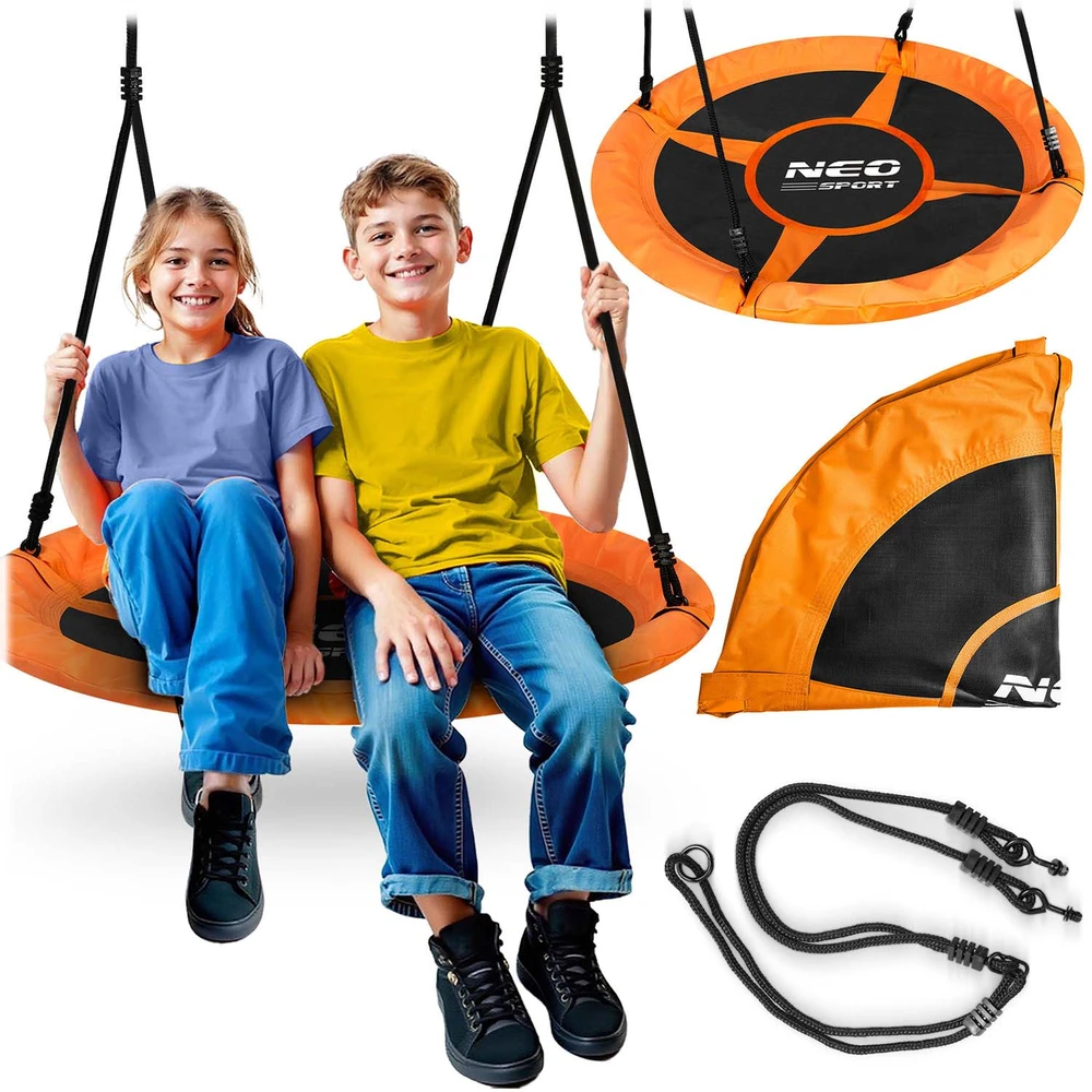 Neo-Sport SPORT Vaikiškos swingo sūpynės, Gandro lizdas, 100 cm