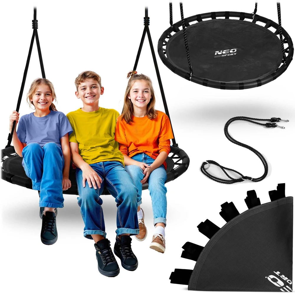 Neo-Sport SPORT Vaikiškos swingo sūpynės, Gandro lizdas, 110 cm