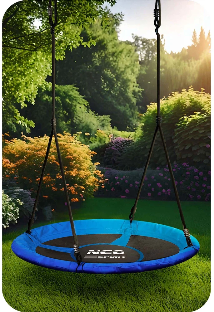 Neo-Sport SPORT Vaikiškos swingo sūpynės, Gandro lizdas, 110 cm