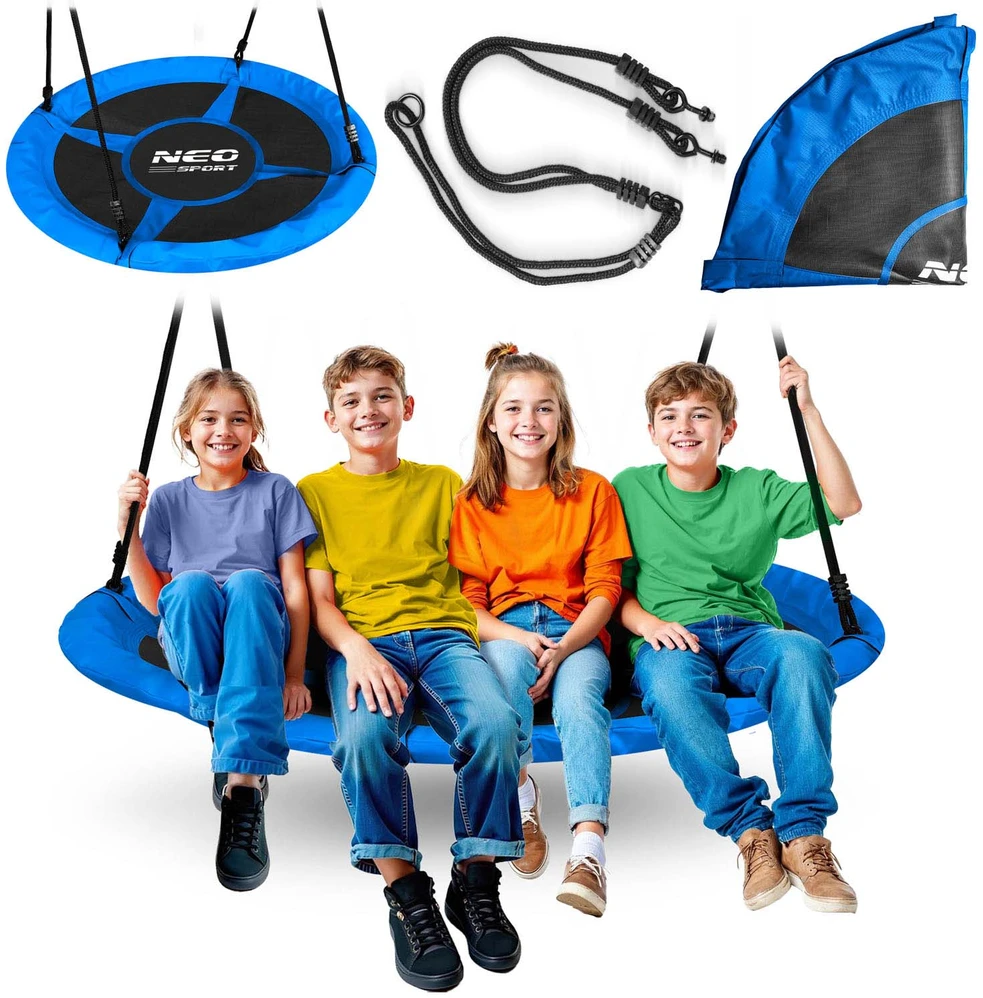 Neo-Sport SPORT Vaikiškos swingo sūpynės, Gandro lizdas, 120 cm