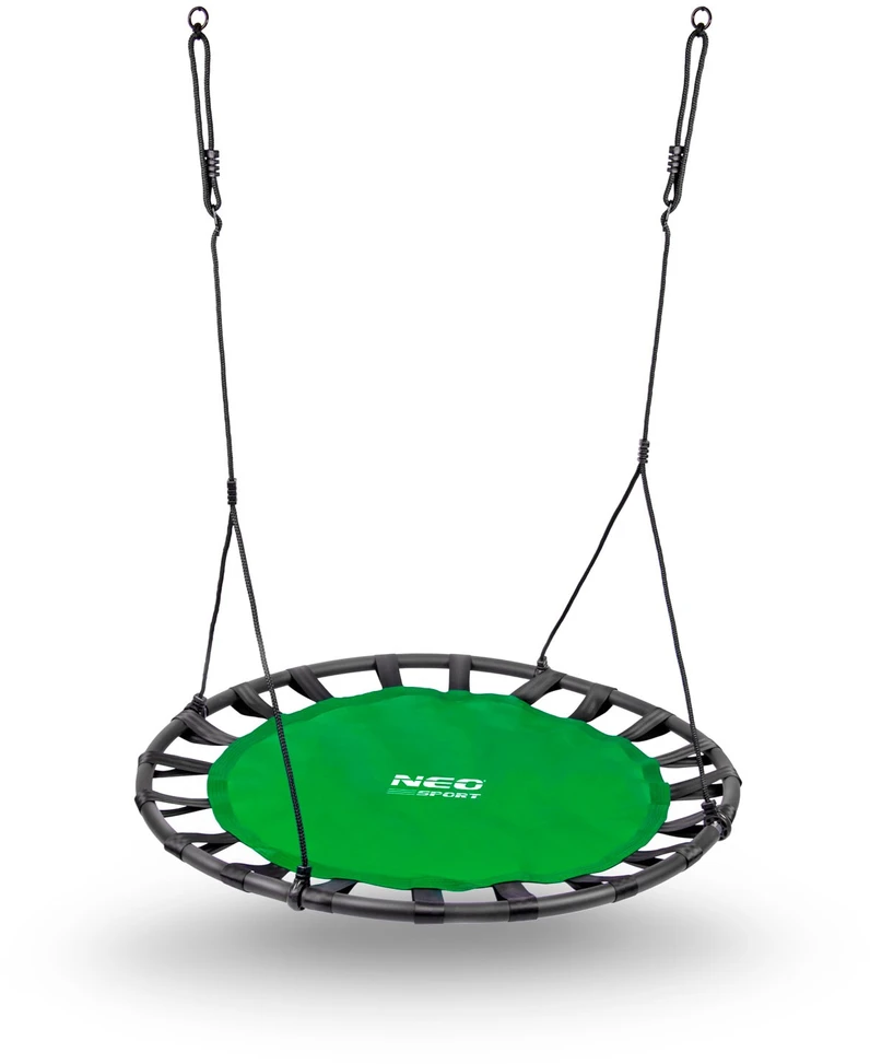 Neo-Sport Sūpynės gandro lizdui SWINGO XXL 120 cm žalios