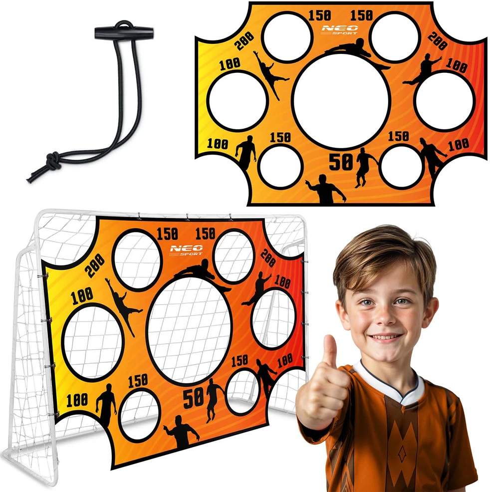 Neo-Sport tikslo kilimėlis vartams 215 x 150 cm