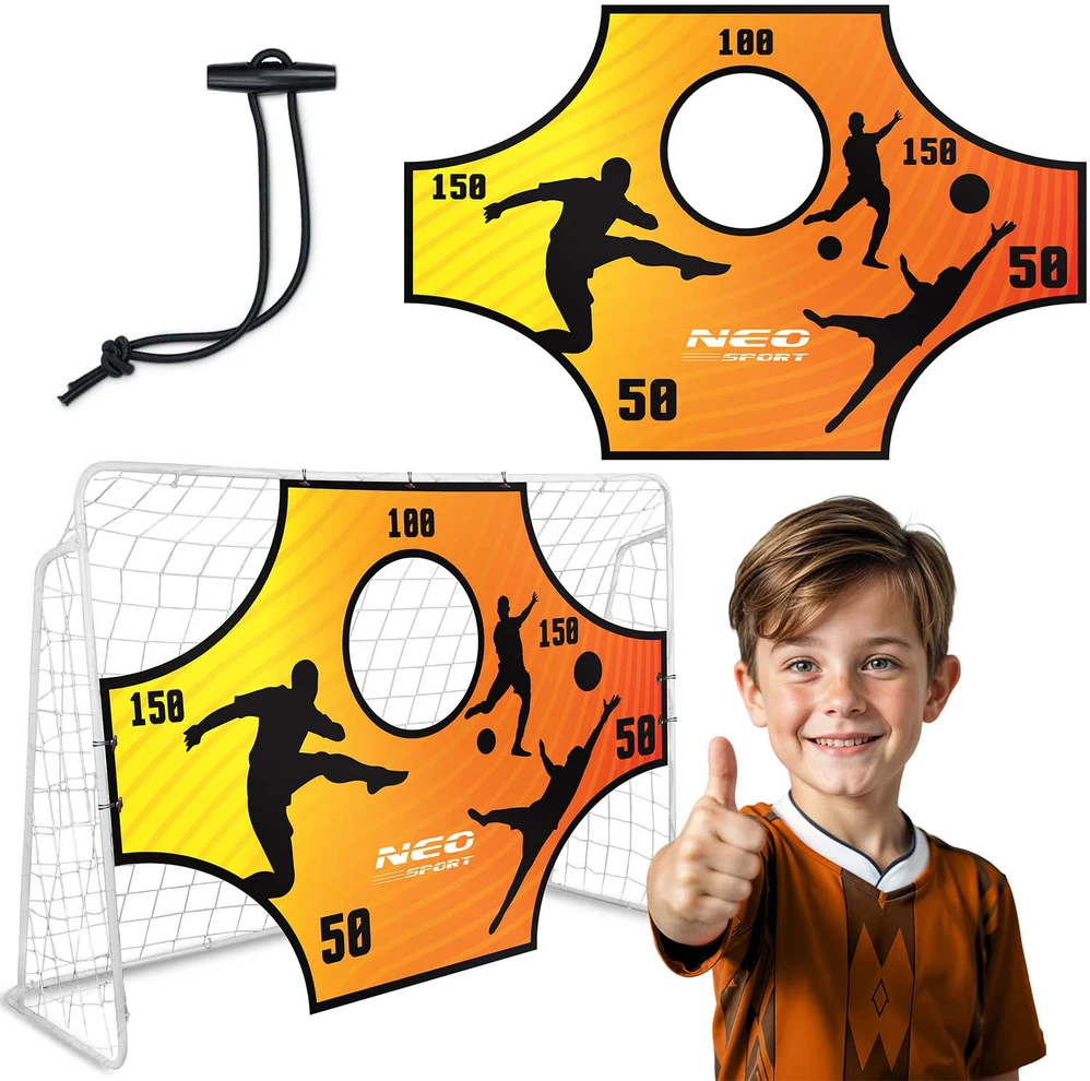 „Neo-Sport“ futbolo vartų taiklumo kilimėlis 180 x 120 cm