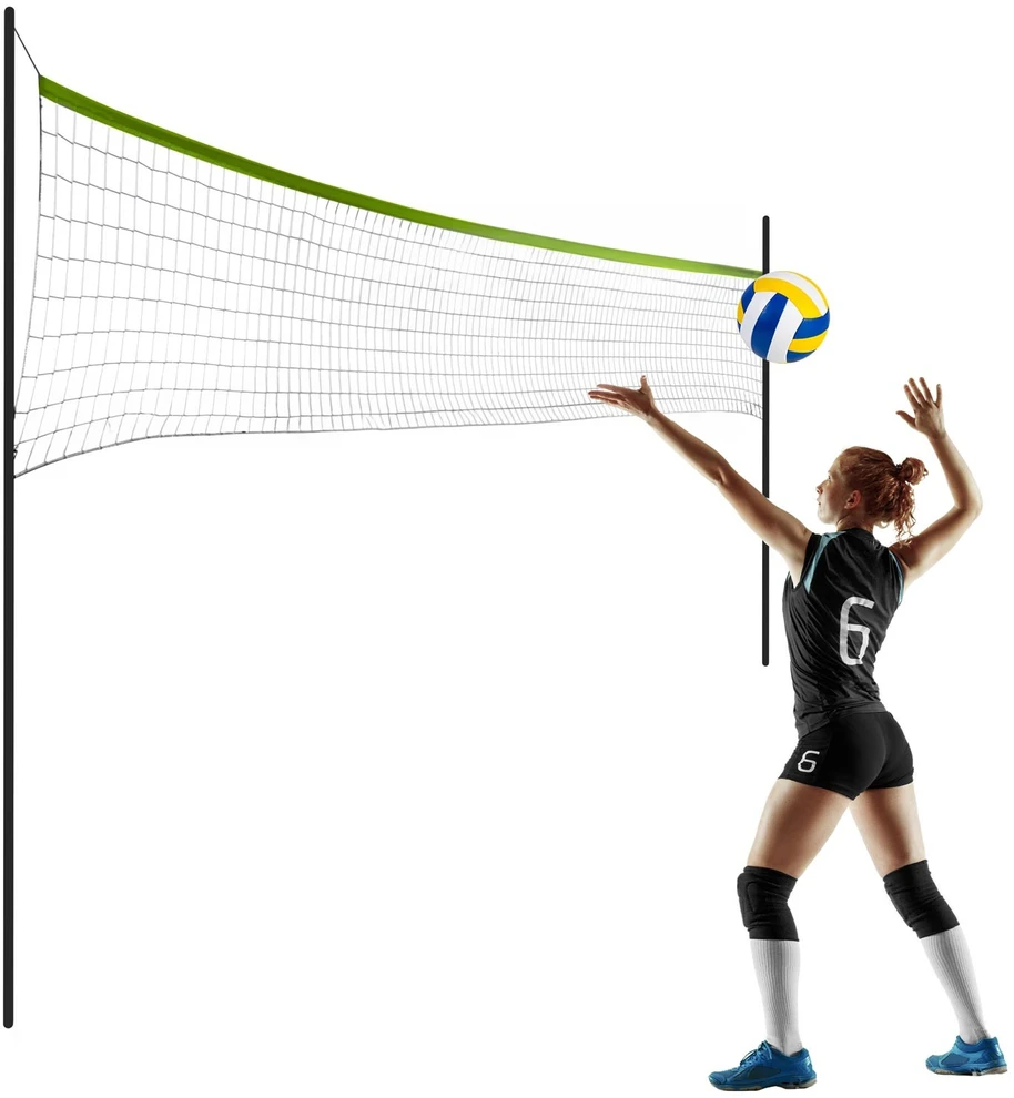 Neo-Sport Tinklinio ir badmintono tinklas su stovu, 570 cm