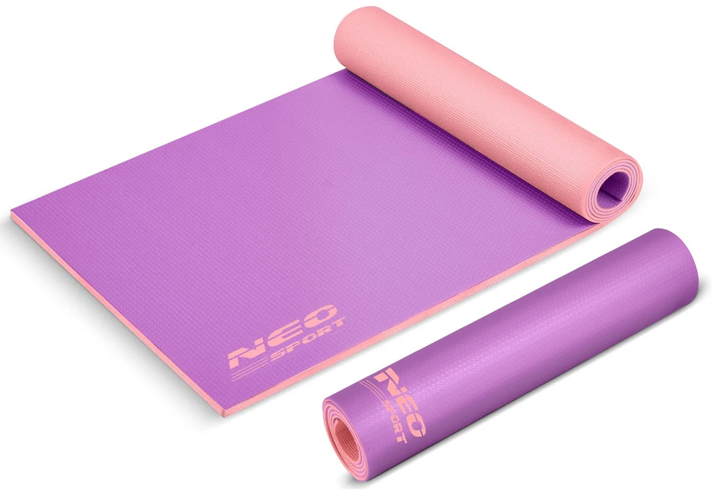 Mankštos kilimėlis 173 x 61 x 0,6 cm Neo-Sport - 19203 violetinė-rožinė
