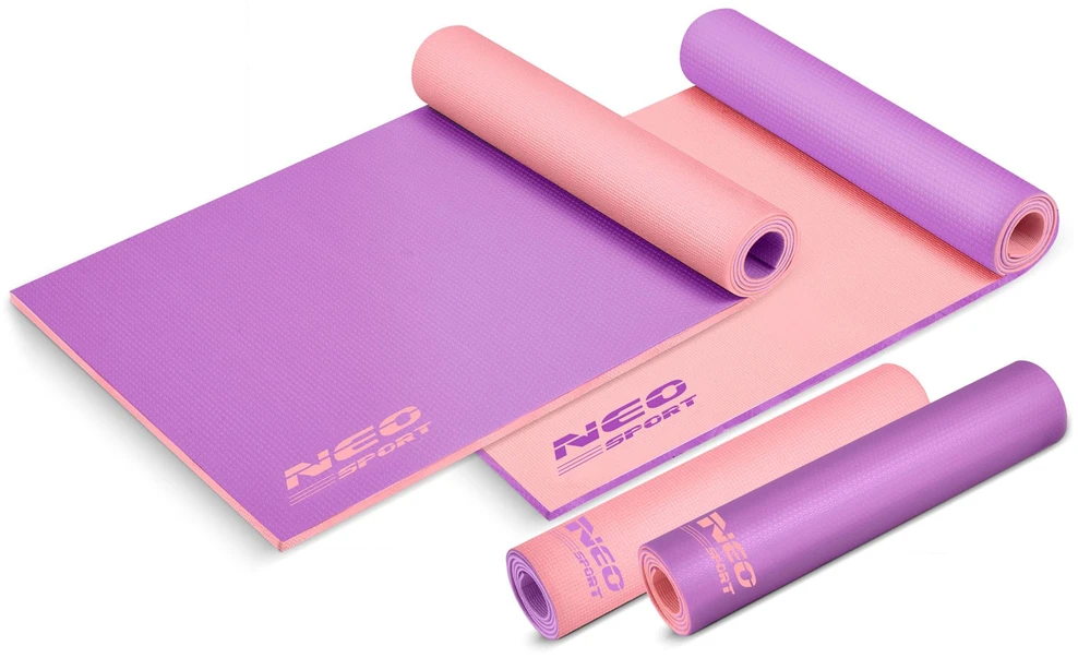 Mankštos kilimėlis 173 x 61 x 0,6 cm Neo-Sport - 19203 violetinė-rožinė