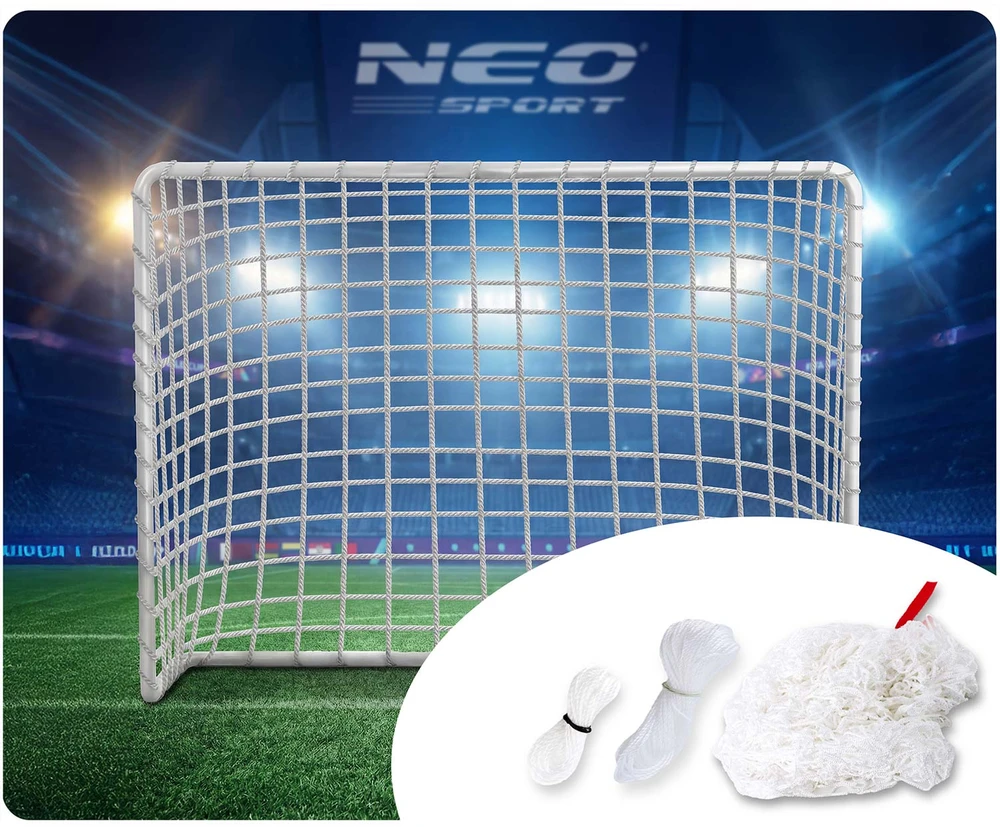 Neo-Sport tvirta futbolo vartų tinklas 300 x 200 x 90 cm