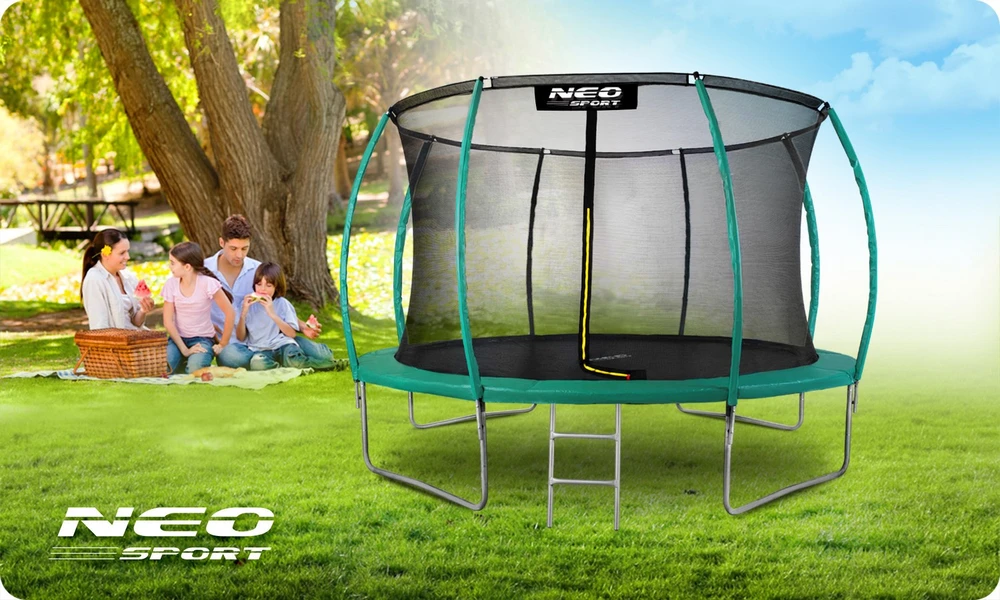 Neo-Sport vidinė tinklinė apsauga batutui 465 cm (15 ft)