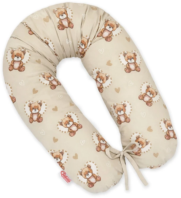 Nėščiosios pagalvė su nuimamu užvalkalu Teddy Love