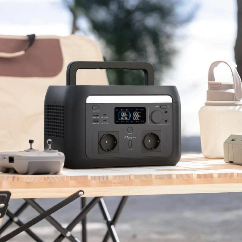 Nešiojama energijos saugykla V-TAC 600W 512Wh LiFePO4