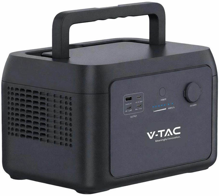 Nešiojama energijos saugykla V-TAC 614Wh 25,6V
