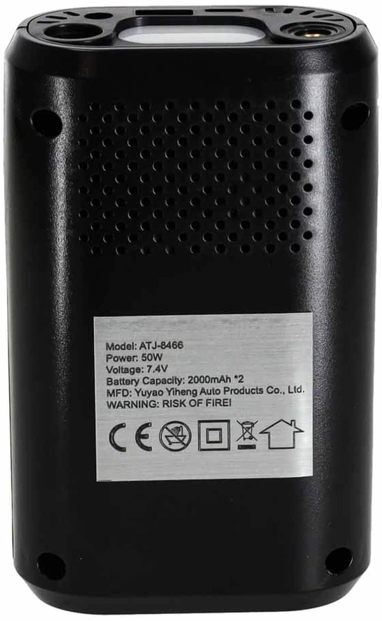 Elektrinis dviračių siurblys automobilio powerbank USB