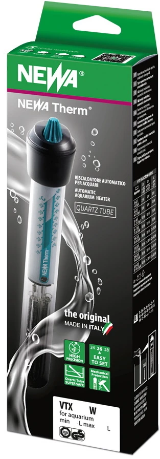 NEWA akvariumo šildytuvas VTX 100 W