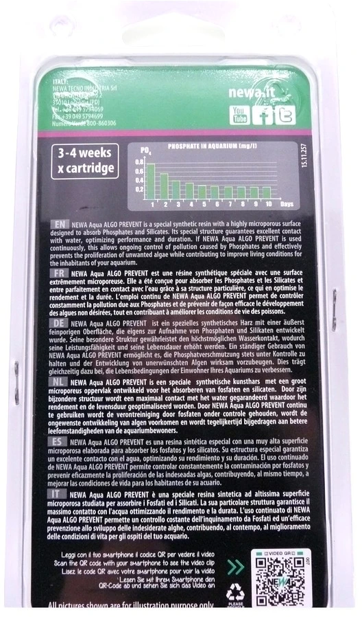 NEWAQUA filtro medžiaga COBRA 75 akvariumui