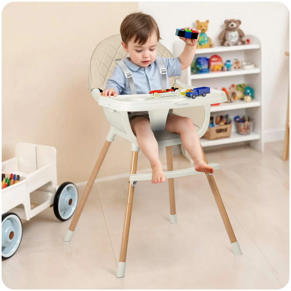Nukido Lilo smėlio spalvos kėdutė maitinimui