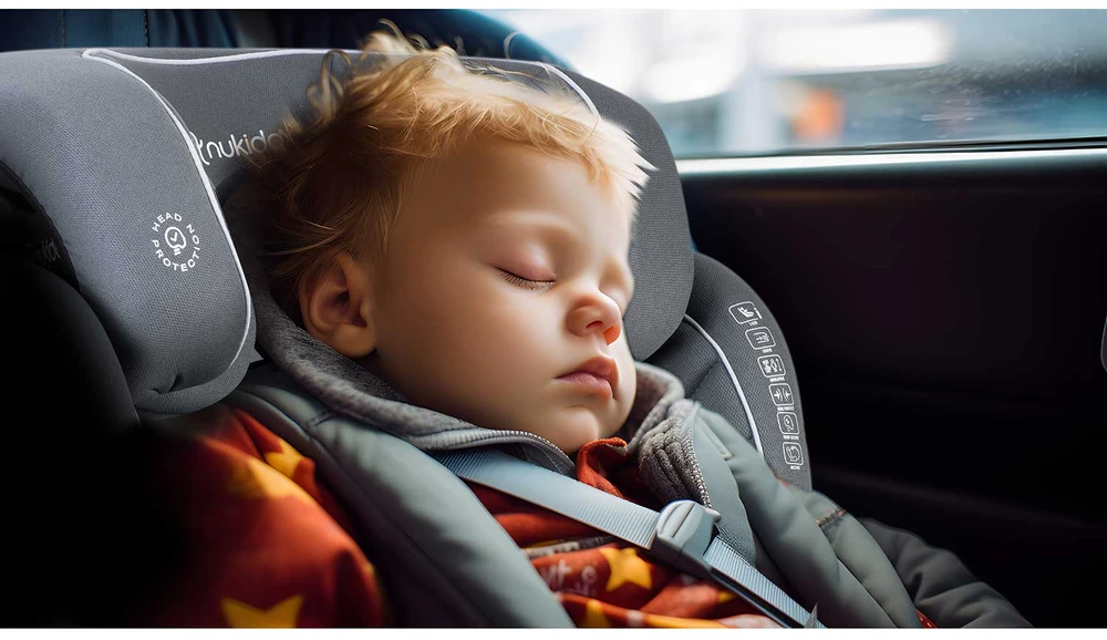Automobilinė kėdutė Nukido Louis pilka 15-36 kg ISOFIX