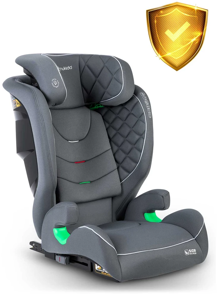 Automobilinė kėdutė Nukido Louis pilka 15-36 kg ISOFIX