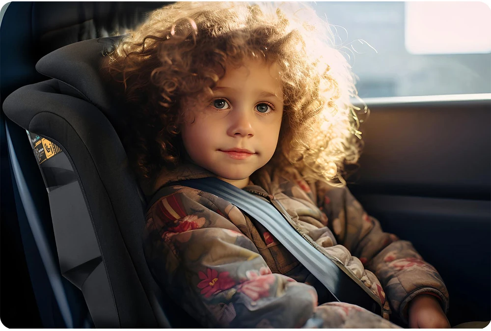 Automobilinė kėdutė Nukido Louis Soft juoda 15-36 kg ISOFIX